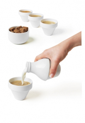 寻找一个复古奶瓶-层叠的牛奶瓶碗