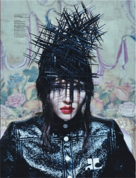 黑糖果-富有想象力的前卫人像