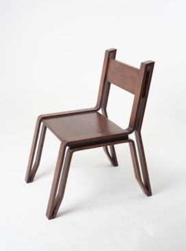 INOUT椅布卡设计-伊斯坦布尔Bucca工业设计师作品，感觉可以滑动到另一张椅子