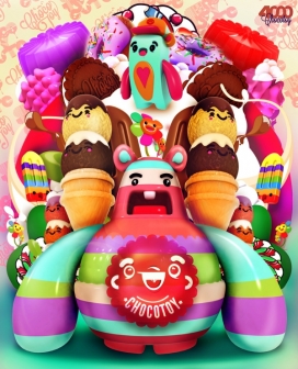 Illustration卡通插画