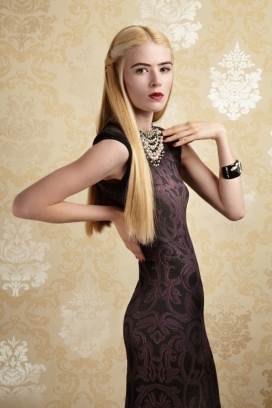 BAROQUE杂志人像-金发时尚美女