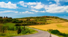 漂亮的乡村公路壁纸