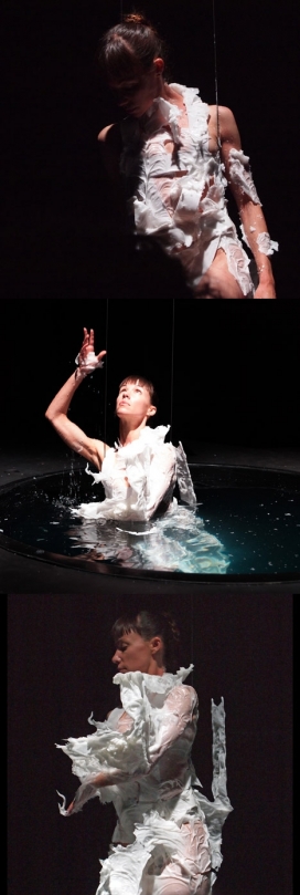 3D打印服装雕塑-荷兰时装设计师巴特赫斯创建雕塑礼服