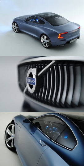 沃尔沃斯堪的纳维亚设计-灵感来自概念跑车，沃尔沃的设计团队把图标元素融入他们当代斯堪的纳维亚影响