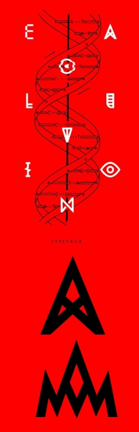 Evolution Typeface演变字体设计欣赏