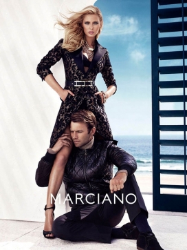 Marciano马西亚诺格南2013年秋季运动-大胆的图案，合身的形状亮片