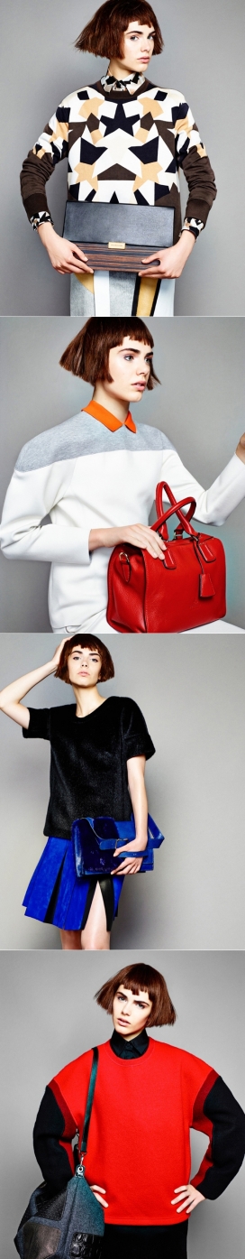 Madame Figaro费加罗夫人-大胆色彩艳丽的服装