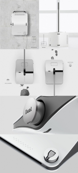 Dual Cleaner蒸汽吸尘器设计