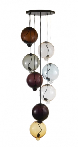 美丽的吊坠灯饰-瑞典设计师Johan Lindstén作品-灯具的灵感来自严肃和悲伤