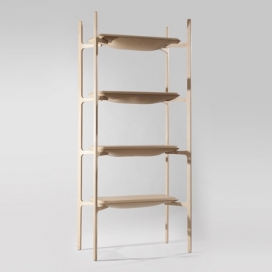 伦敦设计节2013-四层搁货架-比利时设计师Damien Gernay作品