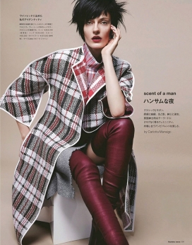 秋天的几何形状时装秀