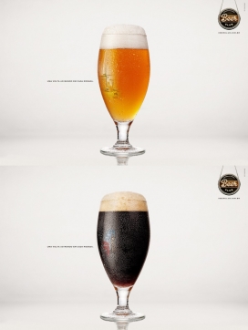 环游世界，每一轮！酒精饮料平面广告