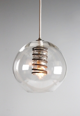 Nascosto-玻璃透明吊灯