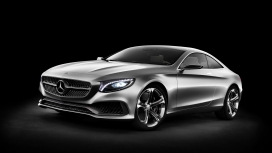 梅赛德斯・奔驰S概念车侧面壁纸