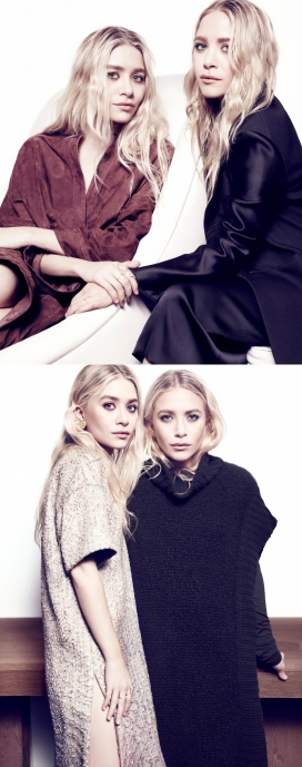 修女也疯狂-玛丽・凯特和阿什利・奥尔森姐妹演绎时尚在线杂志