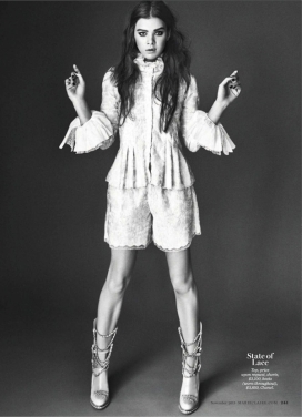 Marie Claire玛丽克莱尔美国2013年11月-夏奈尔时装秀