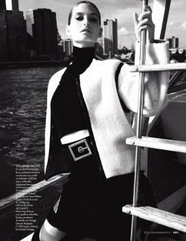 57号码头-苏珊・迪亚兹-ELLE艾丽意大利2013年11月