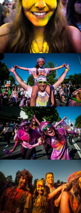 颜色集-街道每一个角落都充满色彩和微笑-“最快乐的5公里生活”