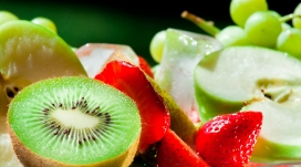 猕猴桃与草莓