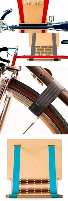 flxble壁挂式自行车架-一个激情的设计解决方案，多功能的城市生活方式-分享他们的愿景和设计