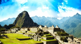 马丘比丘古城美景