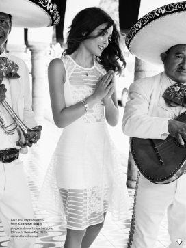 清脆的白色-布莱斯-ELLE澳大利亚2013-11月