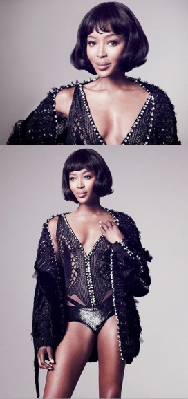 纳奥米・坎贝尔马尔辛-Vogue泰国