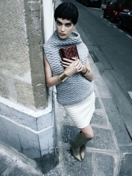 Antidote's巴黎-抛光的大家闺秀时尚人像