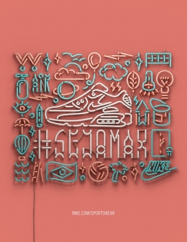 NIKE NEON耐克霓虹灯设计