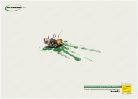 Aguerrebere Montofly杀虫涂料平面广告