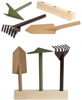 园艺工具-铲子-铁锹-耙子