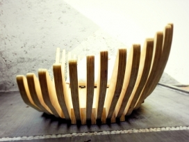 Borboleta木质躺椅设计