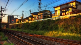 火车轨道壁纸