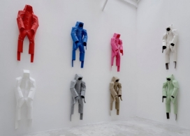 折叠毯套装-葡萄牙艺术家迪迪埃・福斯蒂诺作品-在米歇尔画廊展出