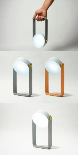 一个甜蜜点的光-是一种多用途的照明设备，可以被挂起，手持，或简单地放置在地面上，也可以作为一个火炬，台灯，环境光，或壁灯-光的优雅美学让你随时随地把它放在你舒适的家