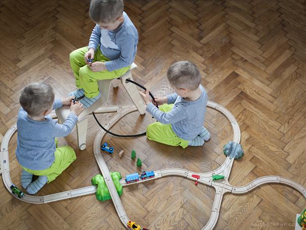 POPOT-专为3-4岁的孩子设计的木质玩具,在孩子的想象中,Popot可能是马,狗或其他任何动物---酷图编号1