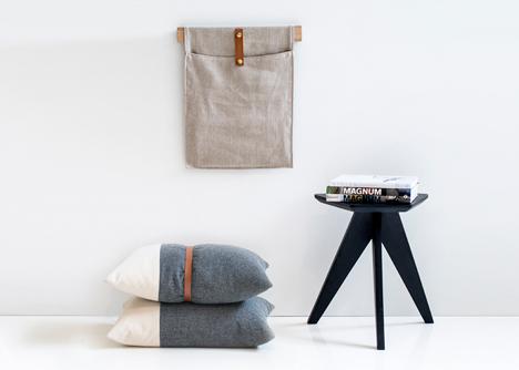 细长钢腿橡木桌-丹麦设计师乔纳斯・赫尔曼佩德森作品---酷图编号2