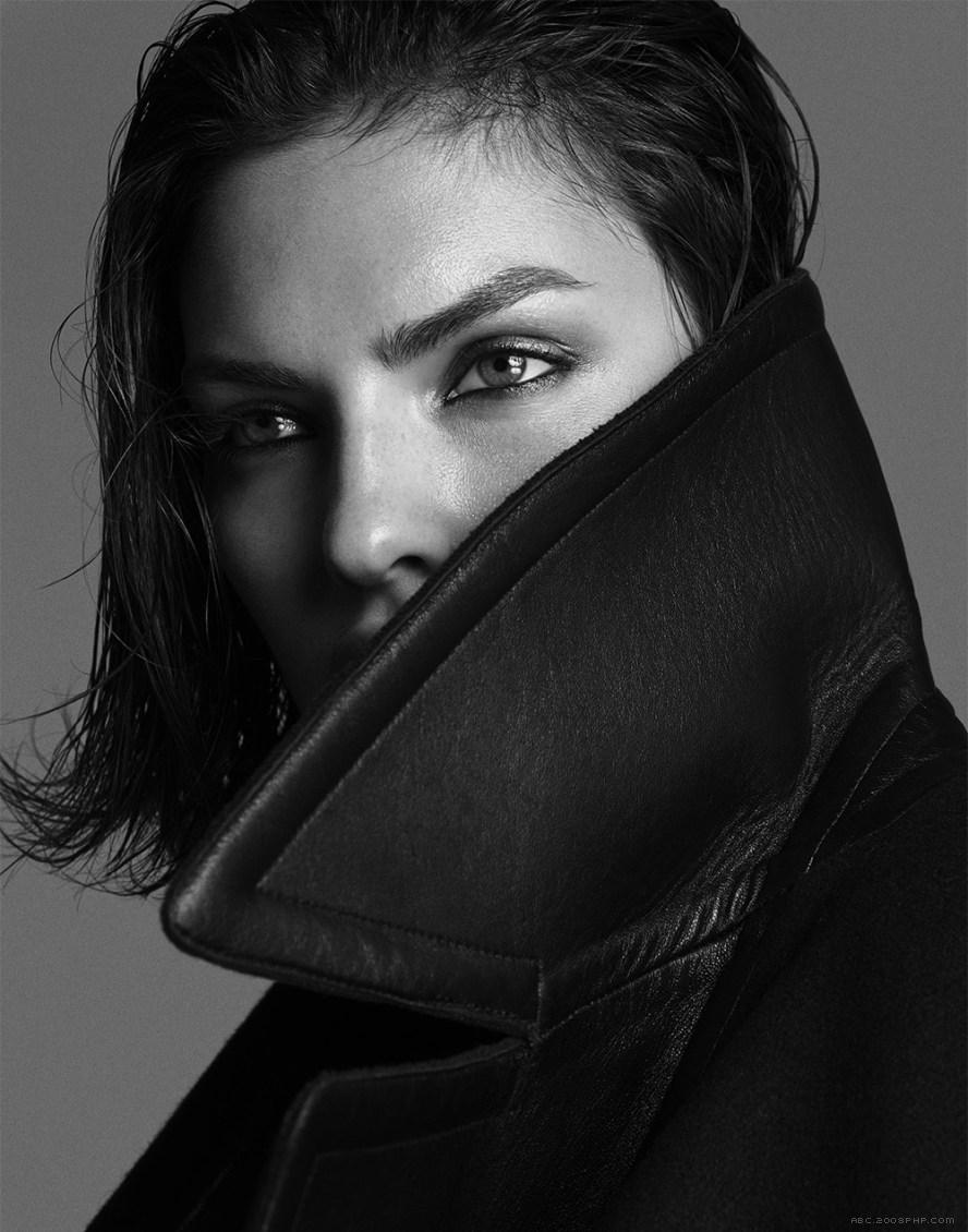 阿莉莎・米勒-Singles韩国2014年1月封面故事-香港摄影师张铉用镜头透露她的私人亲密的一面---酷图编号1