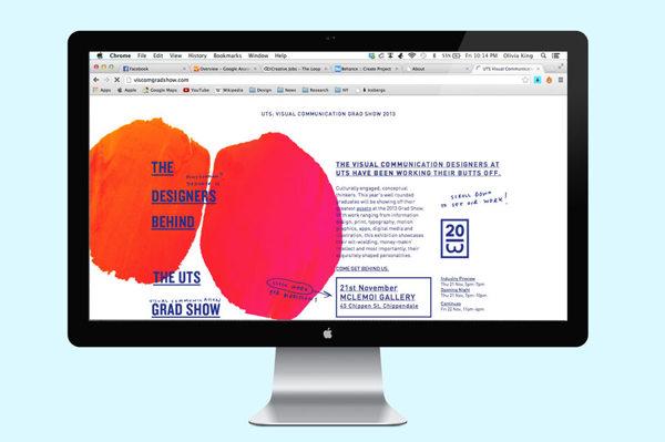 2013年悉尼科技大学视觉传达毕业展形象设计---酷图编号9