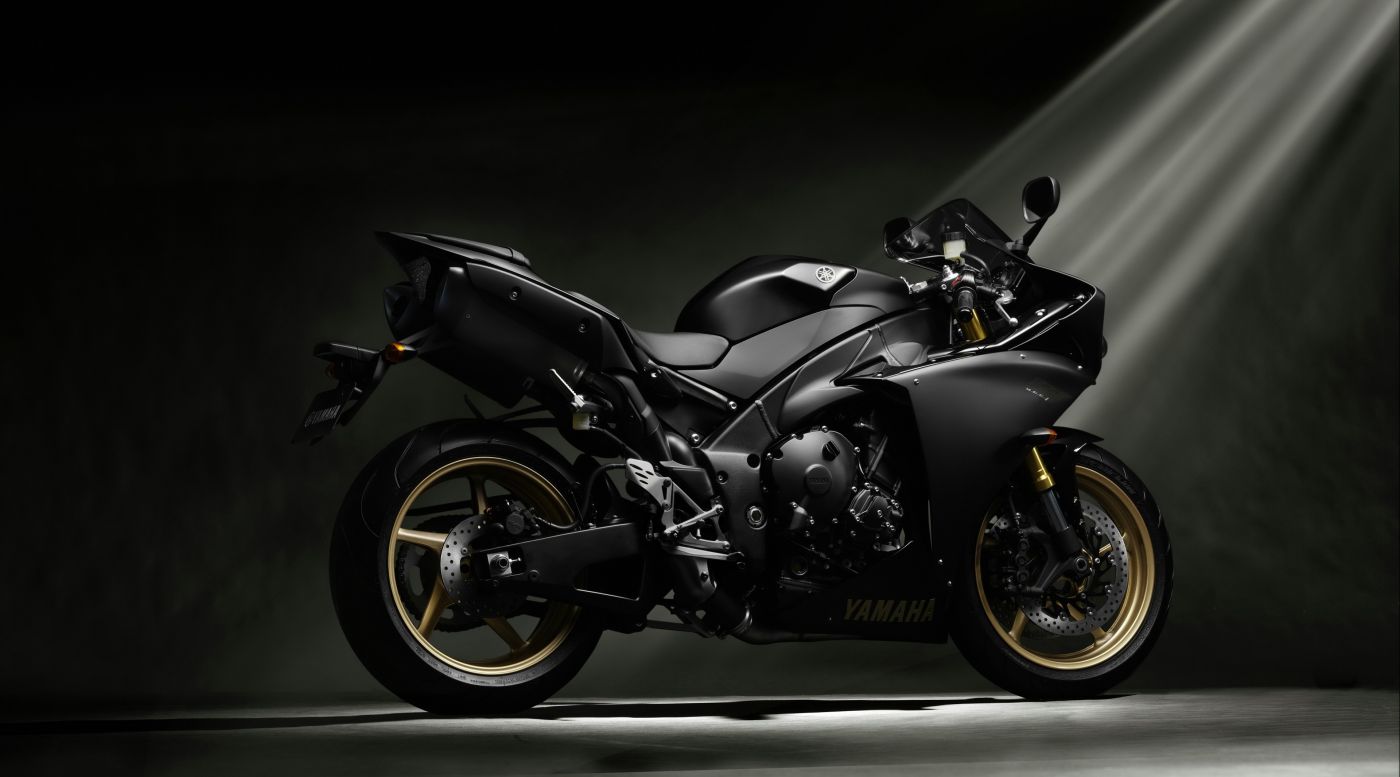 壁纸 雅马哈YZF R125黑色摩托车 2560x1600 HD 高清壁纸, 图片, 照片