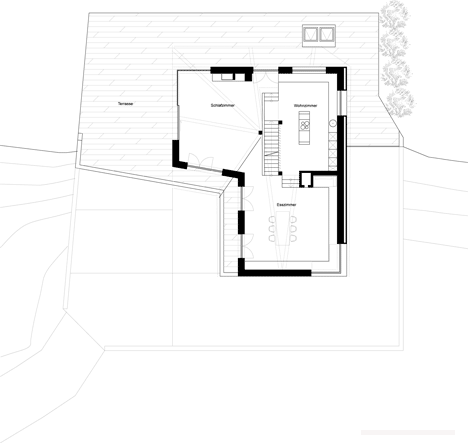 阿尔卑斯高山小屋“谷仓”-三层楼的房子,适合于现代家庭生活方式,采用混凝土为基础,而不是砖砌,并用平缓的屋顶,有助于防止大量积聚雪,外墙壁使用腐蚀性化学雕刻的花和鱼,整体看上去生动活泼---酷图编号1084966