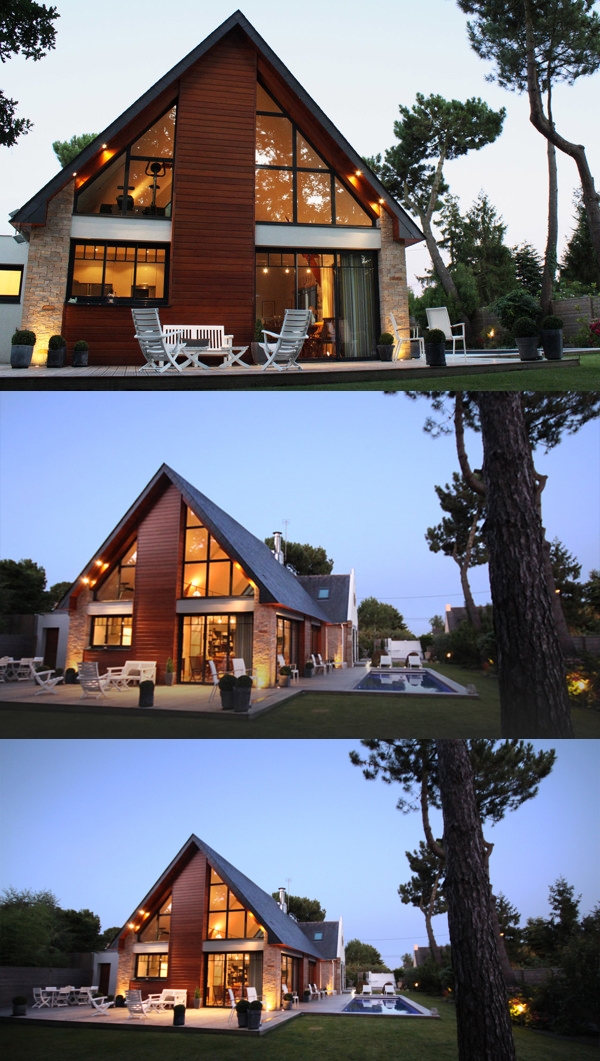 Maison individuelle neuve 02-户外三角别墅建筑封面大图