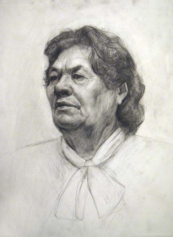 人物手绘插画---酷图编号8