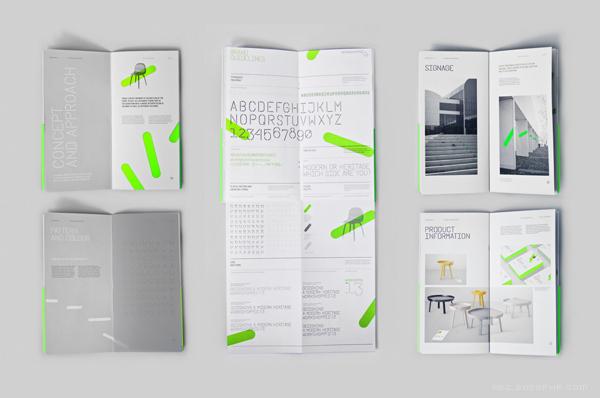 Designing a Modern Heritage绿色主题宣传册设计---酷图编号7