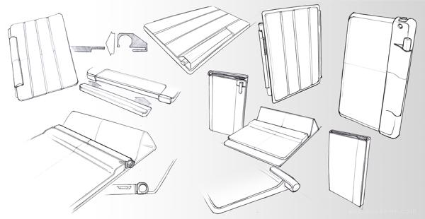 JOT TOTE-大胆,充满激情的iPad皮套设计---酷图编号5