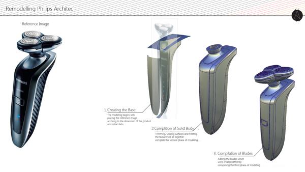 Philips Architec飞利浦亚蒂克剃须刀设计---酷图编号5
