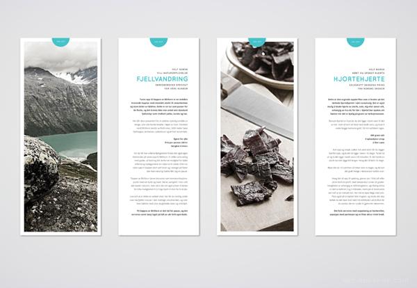 挪威传统食物商店-HELT NORSK品牌标识设计---酷图编号1087296