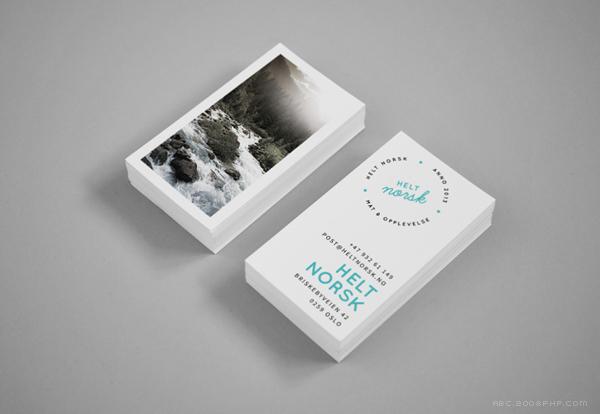 挪威传统食物商店-HELT NORSK品牌标识设计---酷图编号1087300