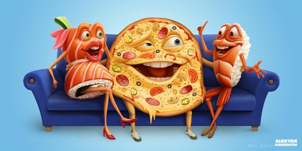 乌克兰插画师Konstantin Alekyan个人商业作品---酷图编号5