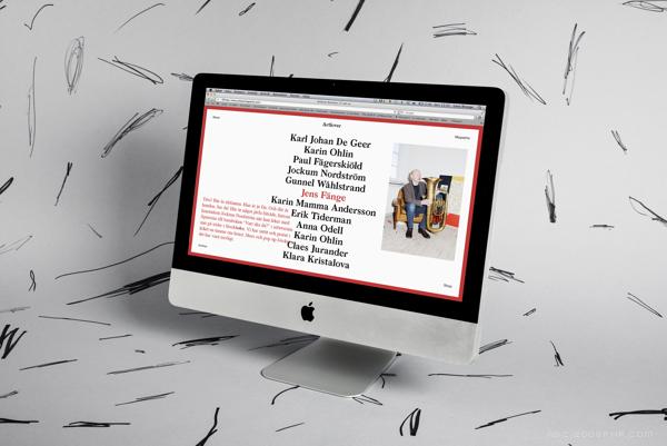 瑞典最大艺术杂志品牌Artlover网页设计品牌-Artlover重点描绘了艺术家,而不是艺术,采访瑞典当地的精英艺术---酷图编号10